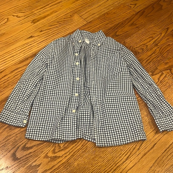Gap Boy’s Plaid Button Down Size S (6-7) - Picture 1 of 6